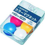 ■JTX 330432)カラ−マグネット 40mm混色10個 B159J−M B159JM(1966367)[送料別途お見積り][法人限定][掲外取寄]