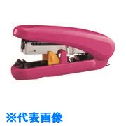 ■PLUS 30996)フラットホッチキス ピタヒット ST-010X 桃 ST010XPK(1967999)[送料別途お見積り][法人限定][掲外取寄]
