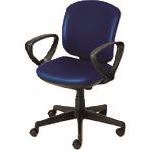 ■プラス 657733)事務イス プリセア KB-K66NL BL KBK66NLBL(1968189)[送料別途見積り][法人・事業所限定..