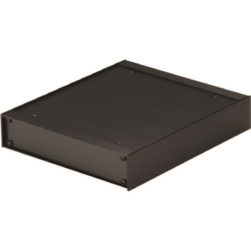 ■タカチ パネル脱着アルミサッシケース ブラック POS1334355BB(1968716)[法人・事業所限定][外直送元]