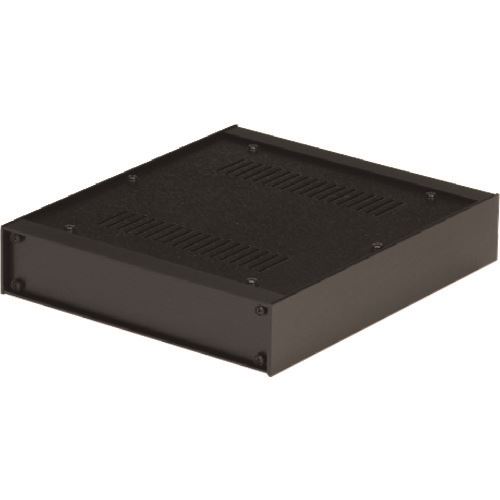 ■タカチ パネル脱着アルミサッシケース ブラック PSL2993243BB(1968835)[法人・事業所限定][外直送元]