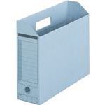 ■PLUS 78085)ボックスファイル FL−051BF A4E ロイヤル青 FL051BFRBL(1969182)[送料別途お見積り][法人..