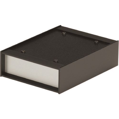 オレンジブック トラスコ中山　TRUSCOタカチ アルミサッシケース シルバー/ブラック 〔品番:OS1991223BS〕[ 注番:1970217]特長●パネル、側板、天板、底板はすべてアルミ製で、加工シルク印刷彫刻が大変しやすいケースです...