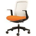 ■プラス 39672)事務イス Try KB-TR50SEL OR KBTR50SELOR(1972776)[送料別途見積り][法人・事業所限定][外直送]