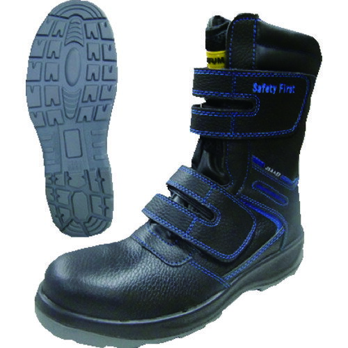 ■富士手袋 セフメイト 安全ブーツ 黒(ブラック) 24.5cm 9088BK24.5(1977723)[送料別途見積り][法人・事業所限定][外直送]