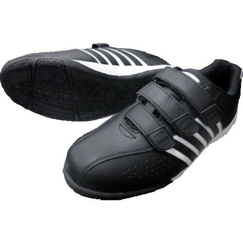 ■富士手袋 安全スニーカー(S級鉄芯) マジック 黒(ブラック) 26.0cm 5007BK26.0(1980883)[送料別途お見積り][法人限定][掲外取寄]