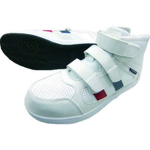 ■富士手袋 ミドルカット 安全靴 白 28.0cm 6545W28.0(1982410)[送料別途お見積り][法人限定][掲外取寄]