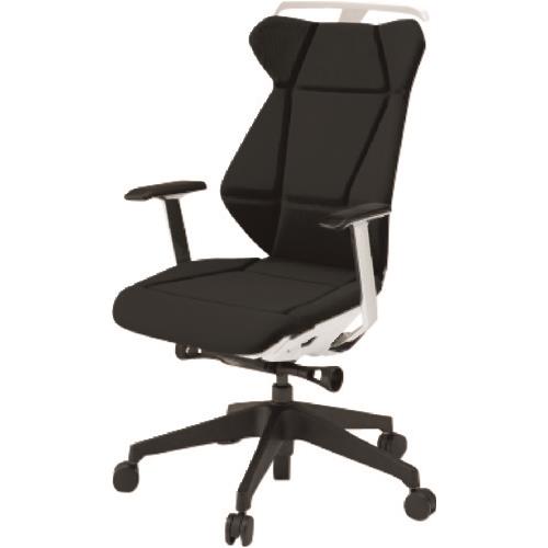 オレンジブック トラスコ中山　TRUSCOITOKI フリップフラップチェア固定肘 〔品番:KF835GCHTWT1〕[ 注番:1984230]特長●“折り紙”の発想から生まれた多面で構成されたデザインは、さまざまな姿勢に応じて体を包み込む...