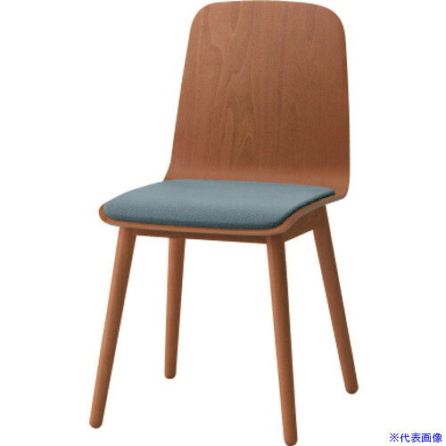 ■ITOKI ノットワーク木脚チェア座パッド KLL124CMS5(1987416)[送料別途お見積り][法人限定][外直送]