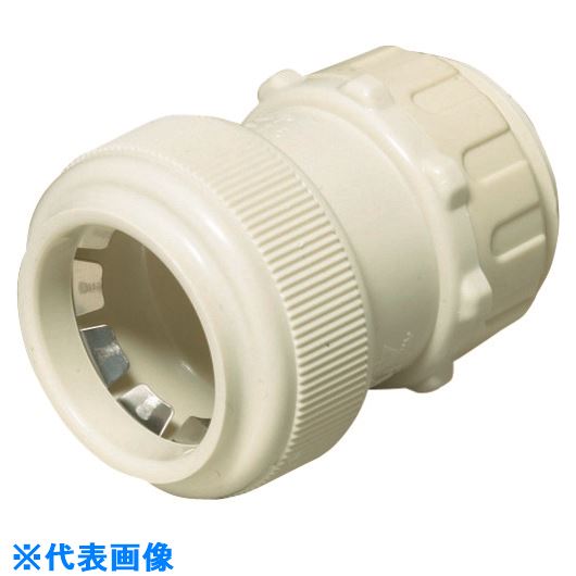 ■未来 コネクタ(PF管用) FPK28YM(1993852)×10[送料別途見積り][法人・事業所限定][掲外取寄]