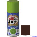 ■サンデーペイント 水性ラッカースプレーMAX 150ml ブラウン 261536(2004858)