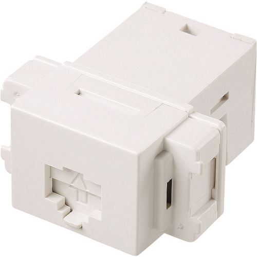 オレンジブック トラスコ中山　TRUSCOSANWA JIS対応RJ-45モジュール 〔品番:LAFPMJ3K〕[ 注番:2005530]特長●JIS対応フェイスプレート用のRJ-45モジュールです。●CAT5e対応できます。●オフィスや家庭のケーブル配線をすっきりまとめる情報コンセントファミリー。●JISに対応した簡単取付けタイプのRJ-45モジュラージャックです。●ISDNに対応しています。●ホコリの進入を防ぐシャッター付きです。仕様仕様2●対応伝送帯域：エンハンスドカテゴリ5（1000BASE-T）カテゴリ5（100BASE-TX）カテゴリ3（10BASE-T）適合材質/仕上セット内容/付属品注意原産国（名称）中国JANコード4969887562222本体質量0gオレンジブック トラスコ中山　TRUSCOSANWA JIS対応RJ-45モジュール 〔品番:LAFPMJ3K〕[注番:2005530]分類》電子機器》電設配線部品》LANケーブル☆納期情報：オレンジブック掲載以外でメーカー直送品（送料元払い）【法人限定＝会社名ご記入お願い致します。】※北海道・沖縄・離島は運賃別途商品も含む