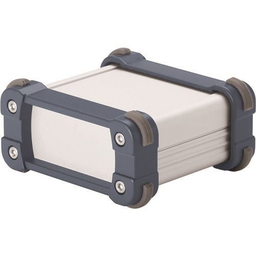 ■タカチ コーナーガード付アルミケースアルミパネルタイプ シルバー/インディゴ EXP9610SI(2006569)[送料別途お見積り][法人限定][掲外取寄]