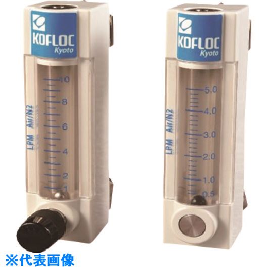 Slide Calipers - ■KOFLOC 樹脂製フローメータ MODEL RK20T SERIES RK20TV14AIRN2100LMIN(2006920)[送料別途お見積り][法人限定][掲外取寄]