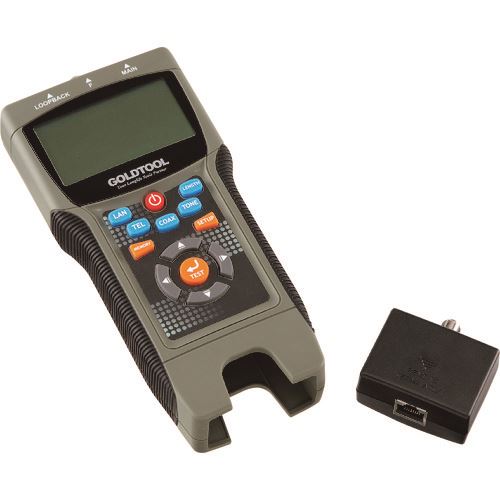 オレンジブック トラスコ中山　TRUSCOSANWA LANケーブルテスター 〔品番:LANTCT2690PRO〕[ 注番:2007219]特長●LANケーブルの結線状況を見やすく液晶表示可能なLANケーブルテスターです。●LANケーブルの結線状況(ストレート・クロス、オープン、ショート、スプリット)、ペア配線の整合性を液晶表示でチェックが可能です。●ケーブル長を計測可能で、計測した数値を4個まで記憶できるメモリー機能が付いています。●本体内にリモートターミネータを収納しており、必要に応じて取外せるので、敷設済みのケーブルも用意にチェックが可能です。●プローブでの識別のための信号発生機能を内蔵、ネットワーク工事に欠かせないテスターです。仕様●本体サイズW(mm)：98●本体サイズD(mm)：205●本体サイズH(mm)：40仕様2●対応ケーブル：UTP・STPケーブル(RJ-45コネクタ)、BNCケーブル(RG-58コネクタ)材質/仕上セット内容/付属品●専用キャリングケース●006P9V乾電池×1個(テスト用)●取扱説明書●保証書※対応プローブ：LAN-T256712注意原産国（名称）台湾JANコード4969887565018本体質量310gオレンジブック トラスコ中山　TRUSCOSANWA LANケーブルテスター 〔品番:LANTCT2690PRO〕[注番:2007219][本体質量：310g]分類》電子機器》電設配線部品》LANケーブル☆納期情報：オレンジブック掲載以外でメーカー直送品（送料元払い）【法人限定＝会社名ご記入お願い致します。】※北海道・沖縄・離島は運賃別途商品も含む