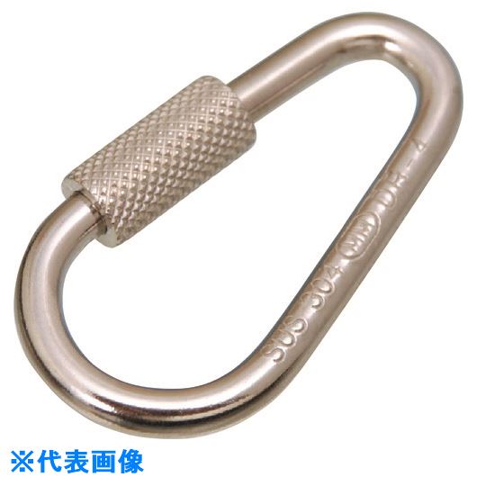 オレンジブック トラスコ中山　TRUSCO水本 ステンレス ドロップリング 線径8mm長さ81mm 〔品番:DR8〕[ 注番:2010458]特長●ナットを回すだけで簡単に開閉できます。用途●チェーン・ワイヤ・ロープ等の連結金具として、また端末の金具のジョイントに。仕様●使用荷重(kN)：0.15●D(mm)：8●L(mm)：81●S(mm)：10●W(mm)：41仕様2●片ねじタイプ材質/仕上●ステンレス(SUS304)セット内容/付属品注意原産国（名称）中国JANコード4982970009589本体質量74gオレンジブック トラスコ中山　TRUSCO水本 ステンレス ドロップリング 線径8mm長さ81mm 〔品番:DR8〕[注番:2010458][本体質量：74g]《包装時基本サイズ：81×41×12》〔包装時質量：74g〕分類》金物・建築資材》建築金物》荷役金具☆納期情報：メーカー取り寄品（弊社より発送）
