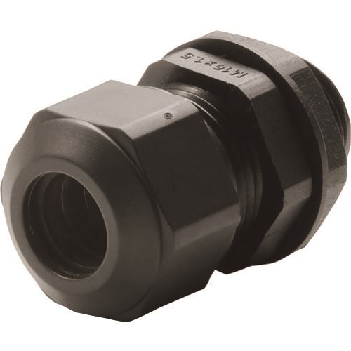 ■タカチ ケーブルグランド高防水タイプ ブラック AG106B(2015983)[送料別途お見積り][法人限定][掲外取寄]