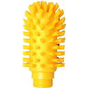 ■BURRTEC バーキュートプラス ボトルブラシ ヘッド 63mm 黄 BCP-B63Y HACCAP対応 69471214(2016913)[送料別途お見積...