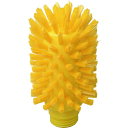 ■BURRTEC バーキュートプラス ボトルブラシ ヘッド 70mm 黄 BCP-B70Y HACCAP対応 69471314(2016935)