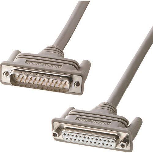 ■SANWA RS−232Cケーブル(25pin延長用・3m) KRS002K(2018090)[送料別途お見積り][法人限定][掲外取寄]