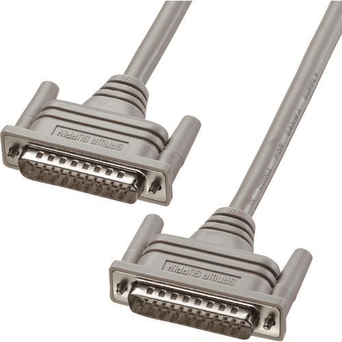 オレンジブック トラスコ中山　TRUSCOSANWA RS−232Cケーブル 〔品番:KRS003K2〕[ 注番:2018154]特長●RS-232Cケーブル（25pin/モデム・TA・切替器・5m）です。●DOS/Vパソコンとモデム・TA等の周辺機器（DCE）または、切替器（SW-CP21Rなど）を接続するケーブルです。（全ピン結線仕様）(※ターミナルアダプタ（TA）との接続に対応します)●銅製の高密度編組みシールド材の内側に密閉型のアルミシールド処理を施した二重シールドケーブルで、低域から高域まで、ほとんどのノイズから大切なデータを守ります。●内部を樹脂モールドで固め、さらに全面シールド処理を施したモールドコネクタなので、外部干渉を防ぎノイズ対策も万全です。●耐振動・耐衝撃性にも優れています。●サビにも強く、経年変化による信号劣化の心配が少ない金メッキ処理を施したピン（コンタクト）を使用しています。●RoHS指令に対応した製品です。（RoHS2は除く）仕様●長さ(m)：5●ケーブル長(m)：5●コネクタ形状：D-sub25pinオスミリネジ（M2.6）-D-sub25pinオスミリネジ（M2.6）●ケーブル直径(mm)：8仕様2●結線：ストレート全結線材質/仕上セット内容/付属品注意原産国（名称）中国JANコード4969887848319本体質量0gオレンジブック トラスコ中山　TRUSCOSANWA RS−232Cケーブル 〔品番:KRS003K2〕[注番:2018154]《包装時基本サイズ：160×57×210》〔包装時質量：615g〕分類》電子機器》電気・電子部品》通信機器☆納期情報：オレンジブック掲載以外でメーカー直送品（送料元払い）【法人限定＝会社名ご記入お願い致します。】※北海道・沖縄・離島は運賃別途商品も含む