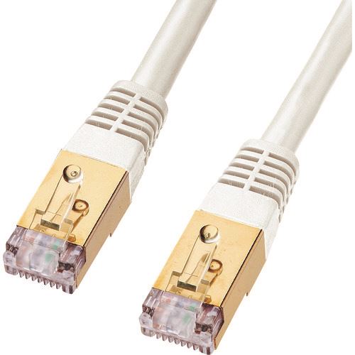 樂天商城 - ■SANWA カテゴリ7LANケーブル0.4m KBT7004WN(2019693)[法人・事業所限定][外直送元]