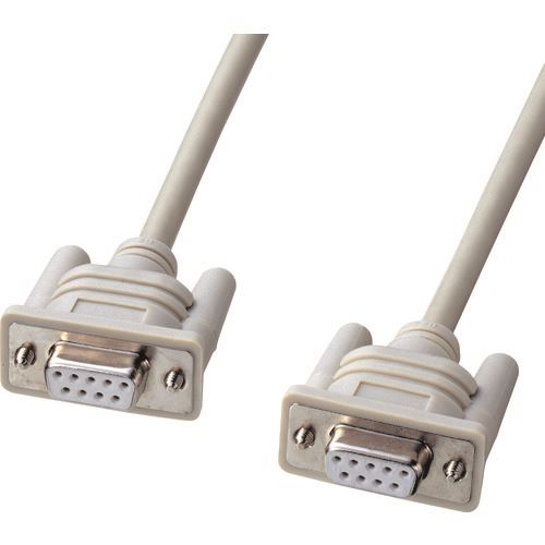 ■SANWA エコRS-232Cケーブル(1.5m) KRECM15(2019737)[法人限定][外直送元]