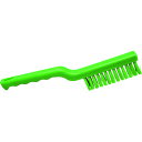 ■BURRTEC バーキュートプラス メンテナンスブラシ 緑 BCP-MBG HACCAP対応 275×20×厚さ30mm 69501535(2020011)