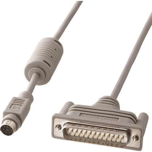 ■SANWA RS−232CケーブルMacintosh対応(シリアルポート用・2m) KRS406M2K(2022848)[送料別途お見積り][..