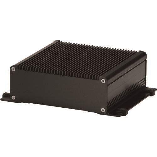 ■タカチ フランジ足付ヒートシンクアルミケース ブラック EXHF19829BB(2023931)[法人限定][外直送元]