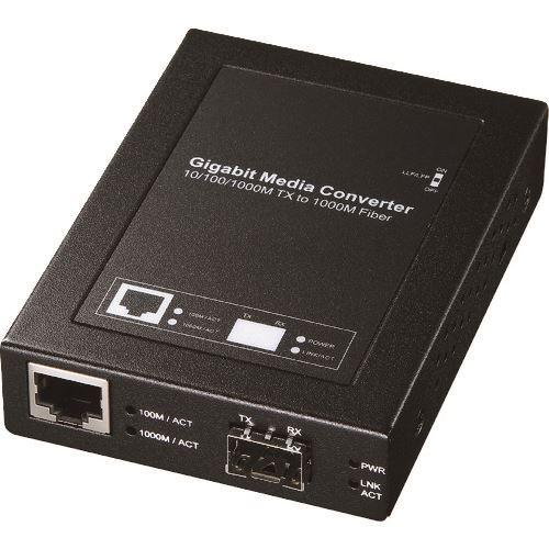 ■SANWA 光メディアコンバータ LANEC212RF(2027648)[法人限定][外直送元](2.0)