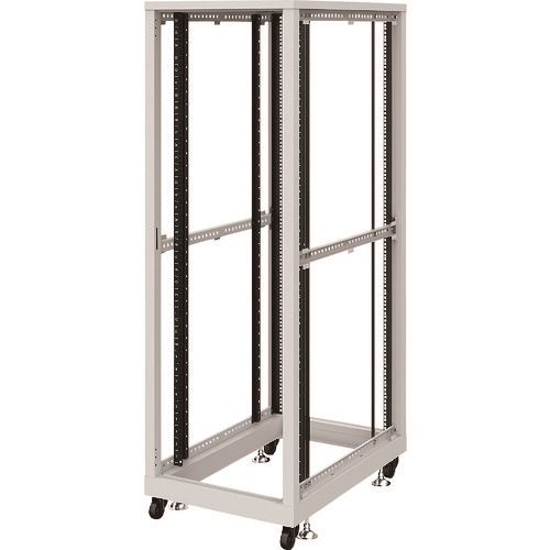 オレンジブック トラスコ中山　TRUSCOSANWA 19インチサーバーラック パネルなし(36U) 〔品番:CPSVN3690NPGYN〕[ 注番:2032276]特長●組立式19インチサーバーラックです。●梱包が小さく分かれている為、搬入経路の制約を受けません。●マウントアングルは、EIA規格(EIA-310-D準拠)ユニバーサルピッチ(36U)の採用しています。●ケージナットに対応しています。●前後のマウントフレームは25mmピッチで可動します。●マウントフレームには位置合わせしやすいように、マウント数を印字しています。●高耐荷重キャスター、アジャスターを標準装備しています。●天井面には、天井からの引込み線や天井面設置機器のケーブルラック内部に引き込めるケーブル口を装備しています。（使用しない場合は穴を塞ぐプレートを取付けます) ●オプションにて天面部に放熱ファンが最大6台まで搭載可能です。●オプションにてサーバー用タップ、TAP-SVシリーズが後部フレームに装着可能です。仕様●製品カラー：グレー、フレームカラー：グレー●マンセル値：N7.5●組立人数：3●組立時間：60分●ユニット数：36仕様2●必要工具：プラスドライバー手袋、六角レンチのサイズ：4●マウント有効サイズ最小：696、最大：796●ケーブル口のサイズ：W422×H166●セキュリティワイヤ取り付け可否：否●アジャスターの有無：あり、キャスターの有無：あり●納品形態：ノックダウン組立式、個口数：4個口材質/仕上●本体：スチール（メラミン焼付塗装）セット内容/付属品●本体フレーム●フロント・リアマウントアングル●キャスター●アジャスタ注意●装着用のタッピングねじは付属していません。取付けにはφ5mmのタッピングねじを別途ご用意下さい。●本製品はお客様による組立式のサーバーラックです。1人での組立は非常に困難な為、大人2人以上で行って下さい。●設置の際は必ずアジャスターを併用してください。●キャスターは長距離の移動を想定したものではありません。機器を乗せたままでの移動は行わないでください。●19インチ機器を取り付けるためのケージナット・ネジは付属していません。原産国（名称）日本JANコード4969887141694本体質量0gオレンジブック トラスコ中山　TRUSCOSANWA 19インチサーバーラック パネルなし(36U) 〔品番:CPSVN3690NPGYN〕[注番:2032276]分類》オフィス・住設用品》オフィス家具》パソコンラック☆納期情報：オレンジブック掲載以外でメーカー直送品【法人限定＝会社名ご記入お願い致します。】