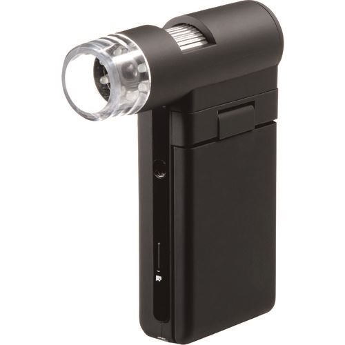 ■SANWA デジタル顕微鏡 LPE05BK(2032402)[法人限定][外直送元]