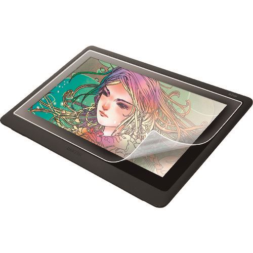 ■SANWA Wacom ペンタブレット Cintiq 16用ペーパーライク反射防止フィルム LCDWC16P(2032604)[法人限定][外直送元]