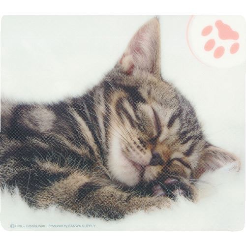 ■SANWA 動物マウスパッド(アメリカンショートヘア) MPD215D(2032613)[法人限定][外直送元]