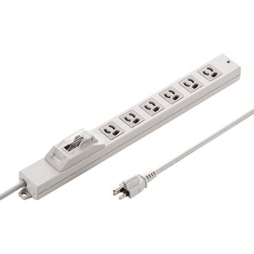 ■SANWA 安全ブレーカータップ TAPBR36A5(2033297)