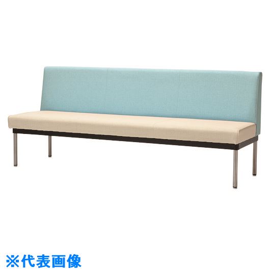 ■MIZUNO ロビーチェア 背付き MBC1732HLGRUO(2038412)[送料別途見積り][法人・事業所限定][外直送]