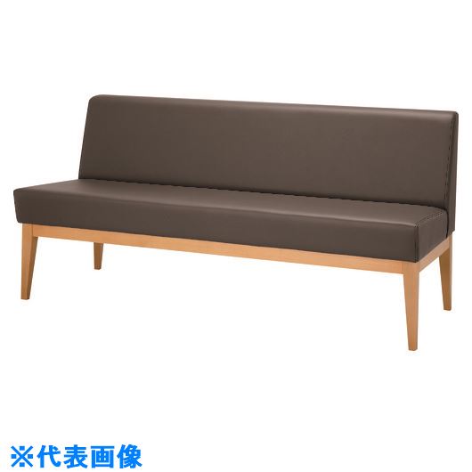 ■MIZUNO ロビーチェア 背付き MBC1562WDLGRUO(2040035)[送料別途お見積り][法人限定][外直送]