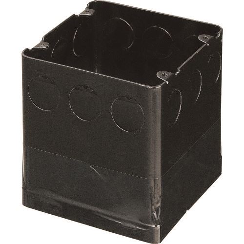 ■未来 鉄製大形四角PCボックス(塗代カバー無) PA4CBL125T(2041927)[送料別途見積り][法人・事業所限定][掲外取寄]