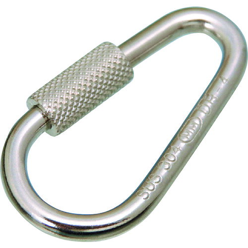 オレンジブック トラスコ中山　TRUSCO水本 ステンレス ドロップリング 線径5mm 長さ54mm (1個入) 〔品番:B2822〕[ 注番:2047108]特長●ナットを回すだけで簡単に開閉できます。用途●チェーン・ワイヤ・ロープ等の連結金具として、また端末の金具のジョイントに。仕様●使用荷重(kN)：0.07●D(mm)：5●L(mm)：54●S(mm)：8●W(mm)：27仕様2●片ねじタイプ材質/仕上●ステンレス(SUS304)セット内容/付属品注意原産国（名称）中国JANコード4982970428229本体質量20gオレンジブック トラスコ中山　TRUSCO水本 ステンレス ドロップリング 線径5mm 長さ54mm (1個入) 〔品番:B2822〕[注番:2047108][本体質量：20g]《包装時基本サイズ：90×45×8》〔包装時質量：20g〕分類》金物・建築資材》建築金物》荷役金具☆納期情報：仕入れ先通常在庫品 (欠品の場合有り)