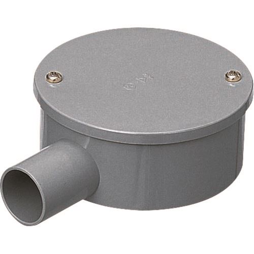 ■未来 露出用丸形ボックスカブセ蓋1方 PVM161K(2047576)[送料別途お見積り][法人限定][掲外取寄](4.0)