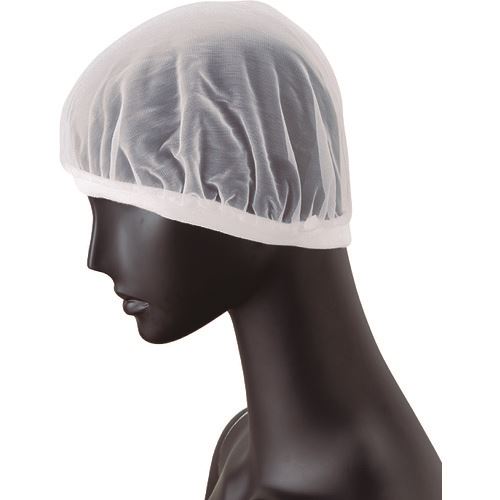 ■サンペックス ヘアネット 10枚入り 作業用 ホワイト F G5076(2049751)[送料別途お見積り][法人限定][掲外取寄]