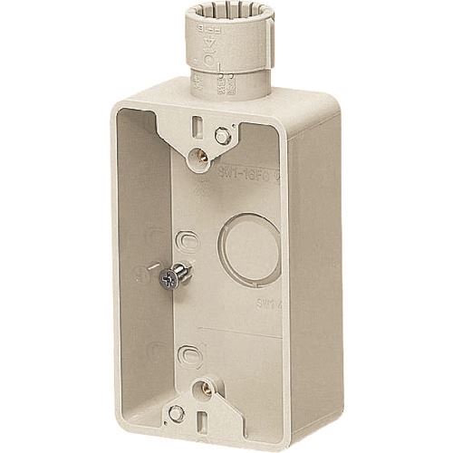 オレンジブック トラスコ中山　TRUSCO未来 露出スイッチボックス(Gタイプ) 〔品番:SW116FGM〕[ 注番:2049875]特長仕様仕様2●露出スイッチボックス材質/仕上セット内容/付属品注意原産国（名称）日本JANコード4571359769246本体質量0gオレンジブック トラスコ中山　TRUSCO未来 露出スイッチボックス(Gタイプ) 〔品番:SW116FGM〕[注番:2049875]《包装時基本サイズ：150×70×41》〔包装時質量：105g〕分類》電子機器》電設配線部品》配電盤・筐体☆納期情報：メーカー取り寄品（弊社より発送）