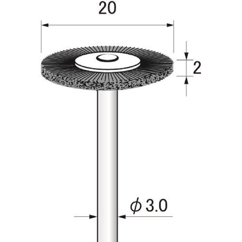 ■アルゴファイル ダイヤモンドブラシ BDN3016(2057992)[送料別途お見積り][法人限定][掲外取寄]