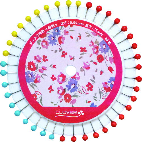 Rakuten - ■CLOVER ディスク待針 耐熱 22723(2060263)[送料別途お見積り][法人限定][掲外取寄]