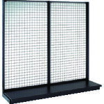 オレンジブック トラスコ中山　TRUSCOタテヤマアドバンス KZ片面ネットタイプ連結 〔品番:SX1440AK〕[ 注番:2061795]特長●強度・機能性に優れた商品陳列什器です。●背面がネットタイプのスタンダードな商品陳列什器です。●...