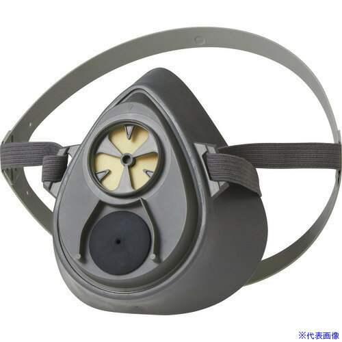 Gas Masks - ■3M 防毒マスク面体 M/Lサイズ 3200SR(2064290)×10[送料別途お見積り][法人限定][掲外取寄]