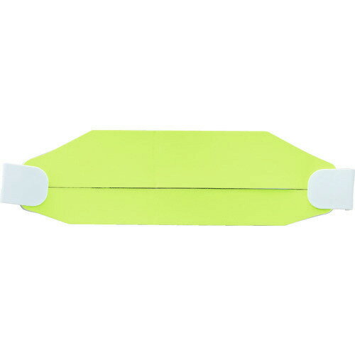 ■TRUSCO ヘルメットバンド 幅90MM 両面仕様 イエロー/スカイブルー HB90YB(2066079)