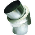 ■フジモリ フジエアダクトMタイプ 150パイ 45度 エルボ FADM45150(2067749)