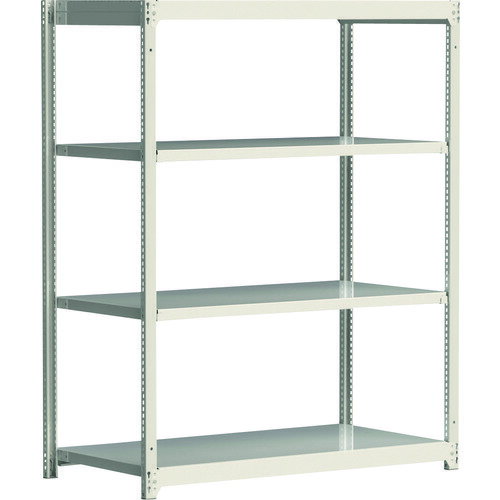 ■IRIS 軽中量ラック150 セット W1800*D450*H1200 基本 4段 ML1K1845124(2068009)[法人限定][直送元]